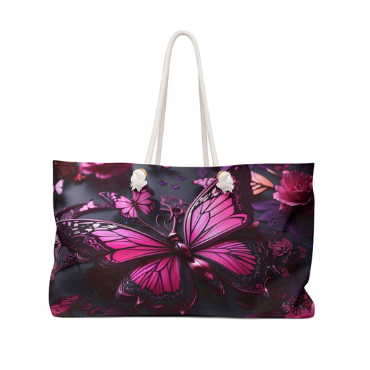 "Enchanted Wings" Magenta Weekender Bag